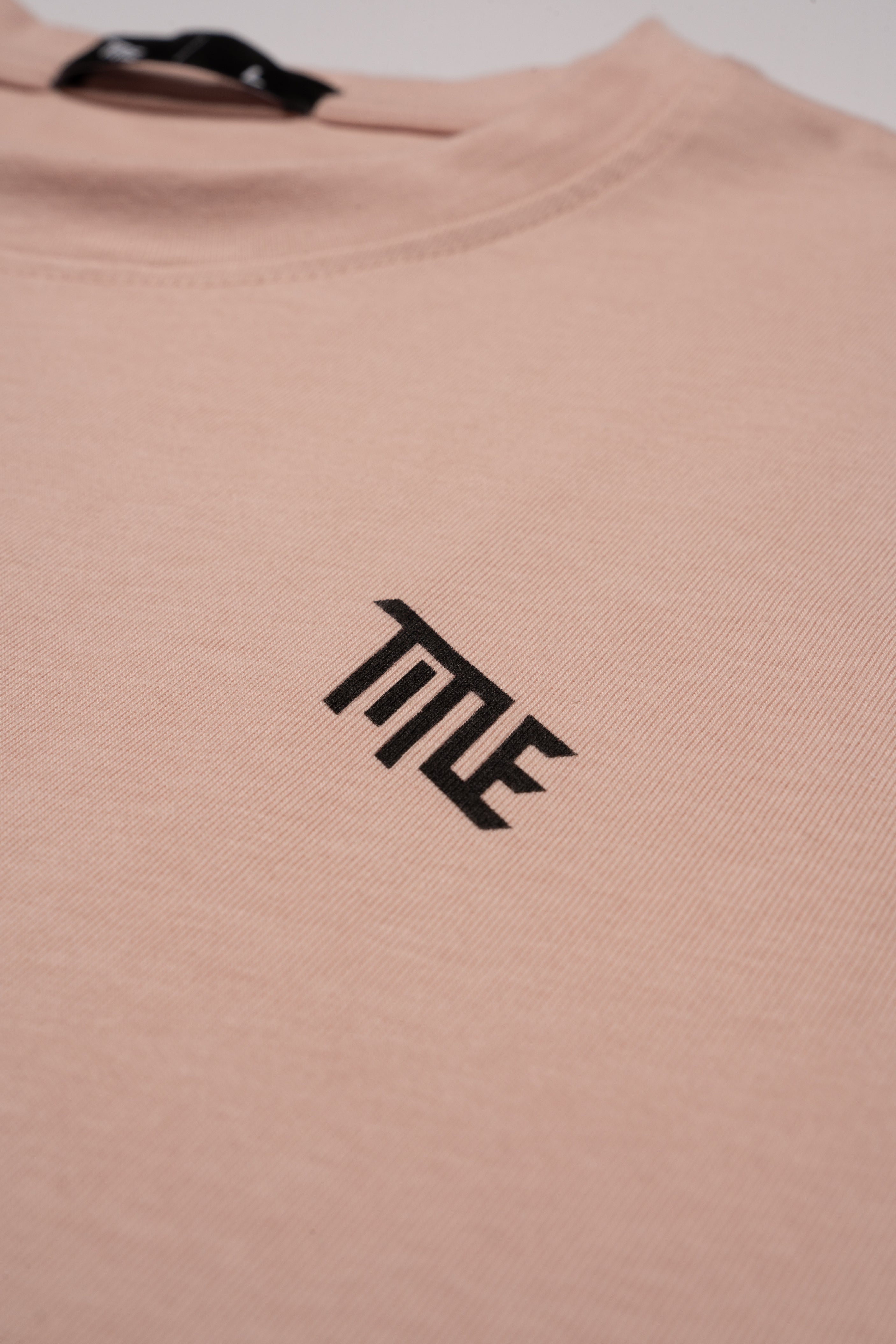 Title MTB Logo T-Shirt Faded Pink Close