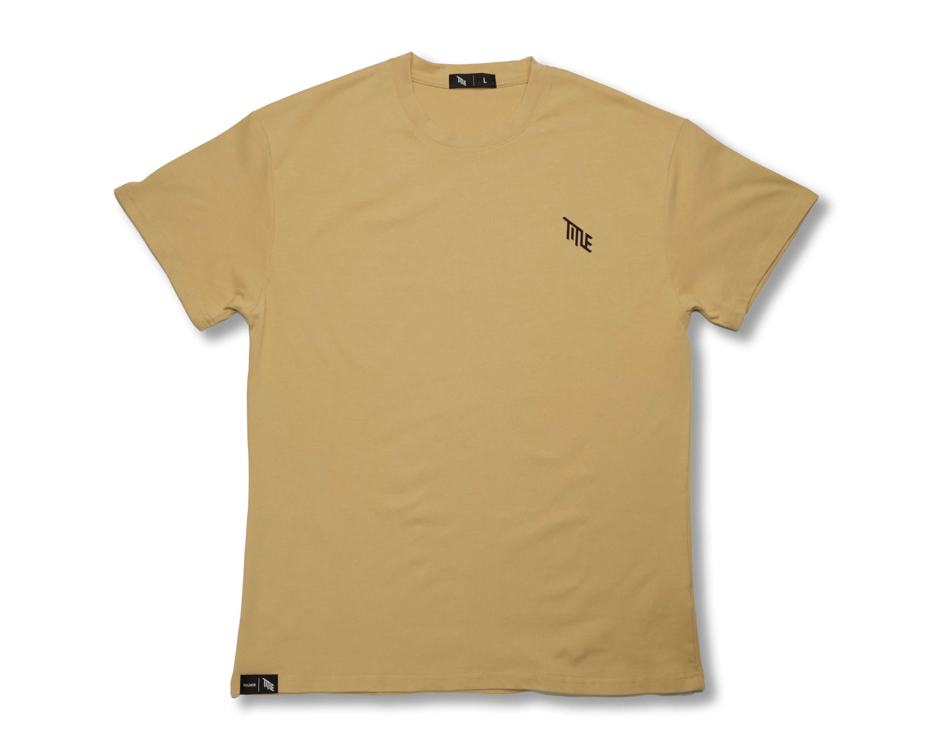 Title MTB Logo T-Shirt Faded Yellow
