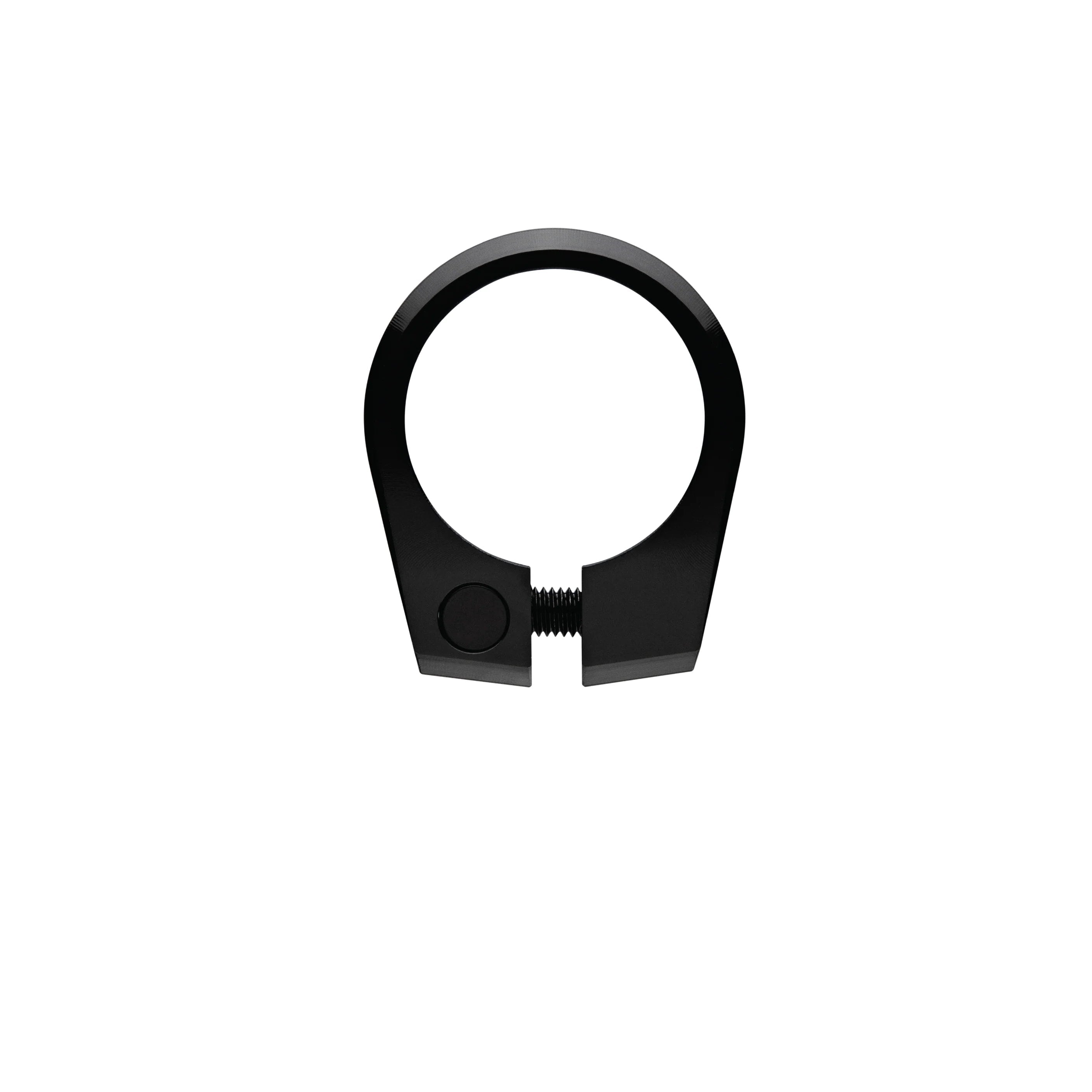 Top view of title seatpost clamp