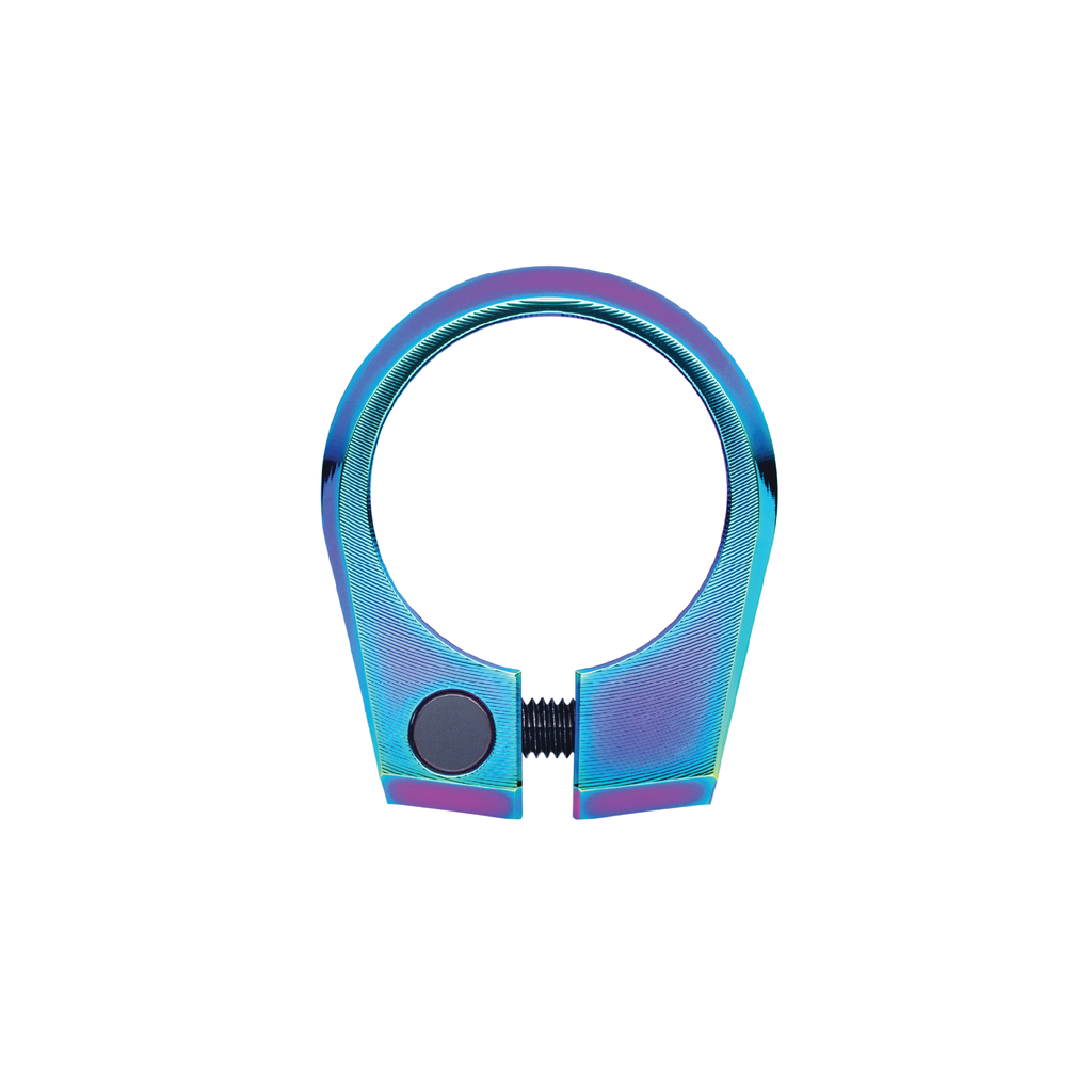 Title Seatpost Clamp Oil Slick Top