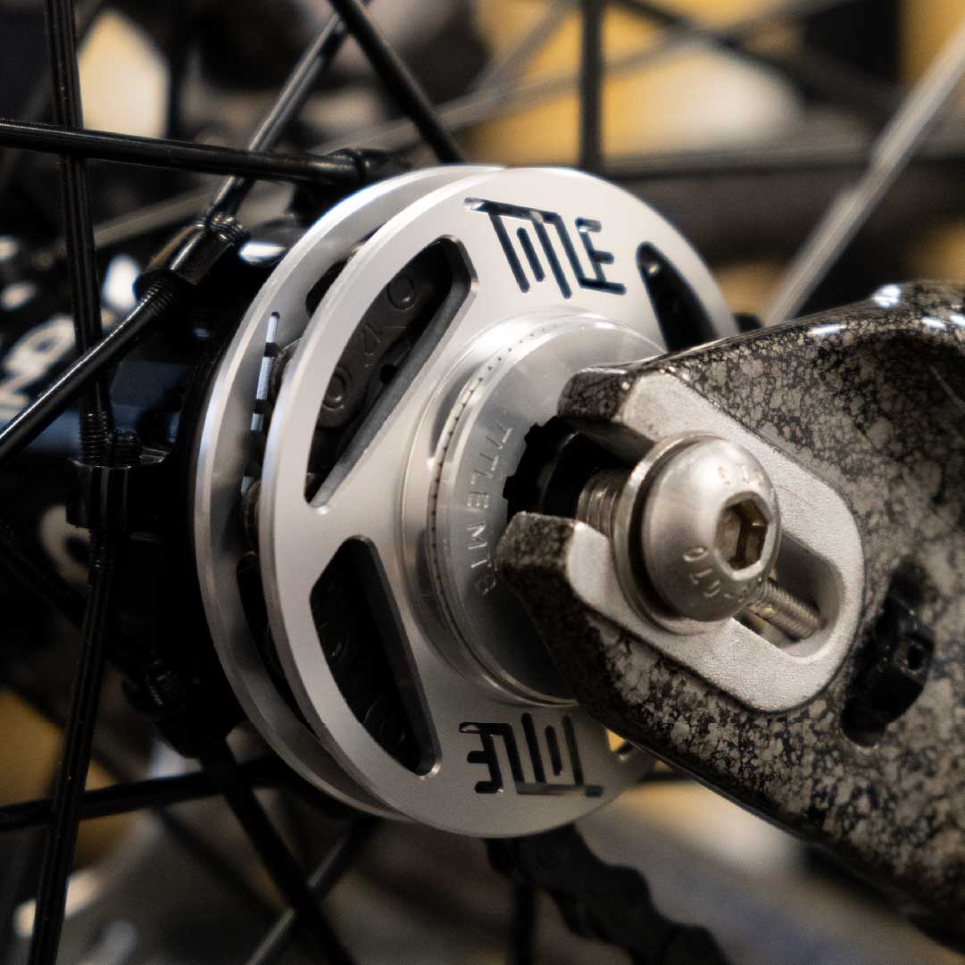 Title Single Speed Kit Silver On Bike