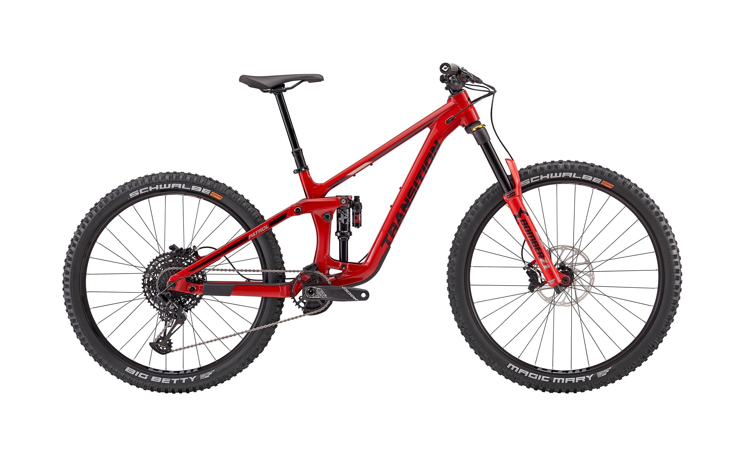 Transition patrol alloy nx in bonfire red