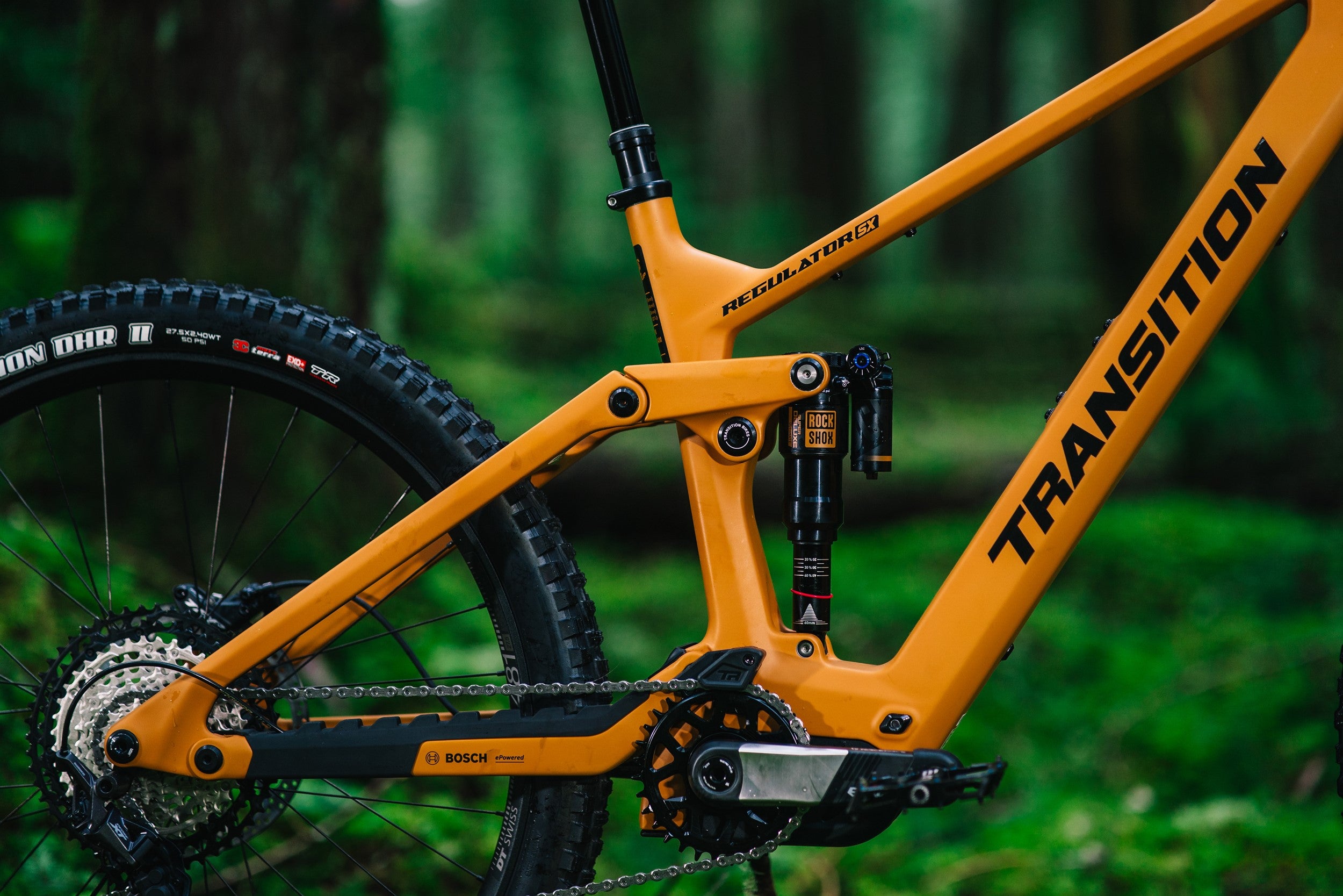 Transition Regulator SX Carbon MTB Deore Madrone Gold Suspension