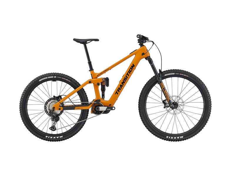 Transition Regulator SX Carbon MTB XT Complete Ebike Madrone Gold