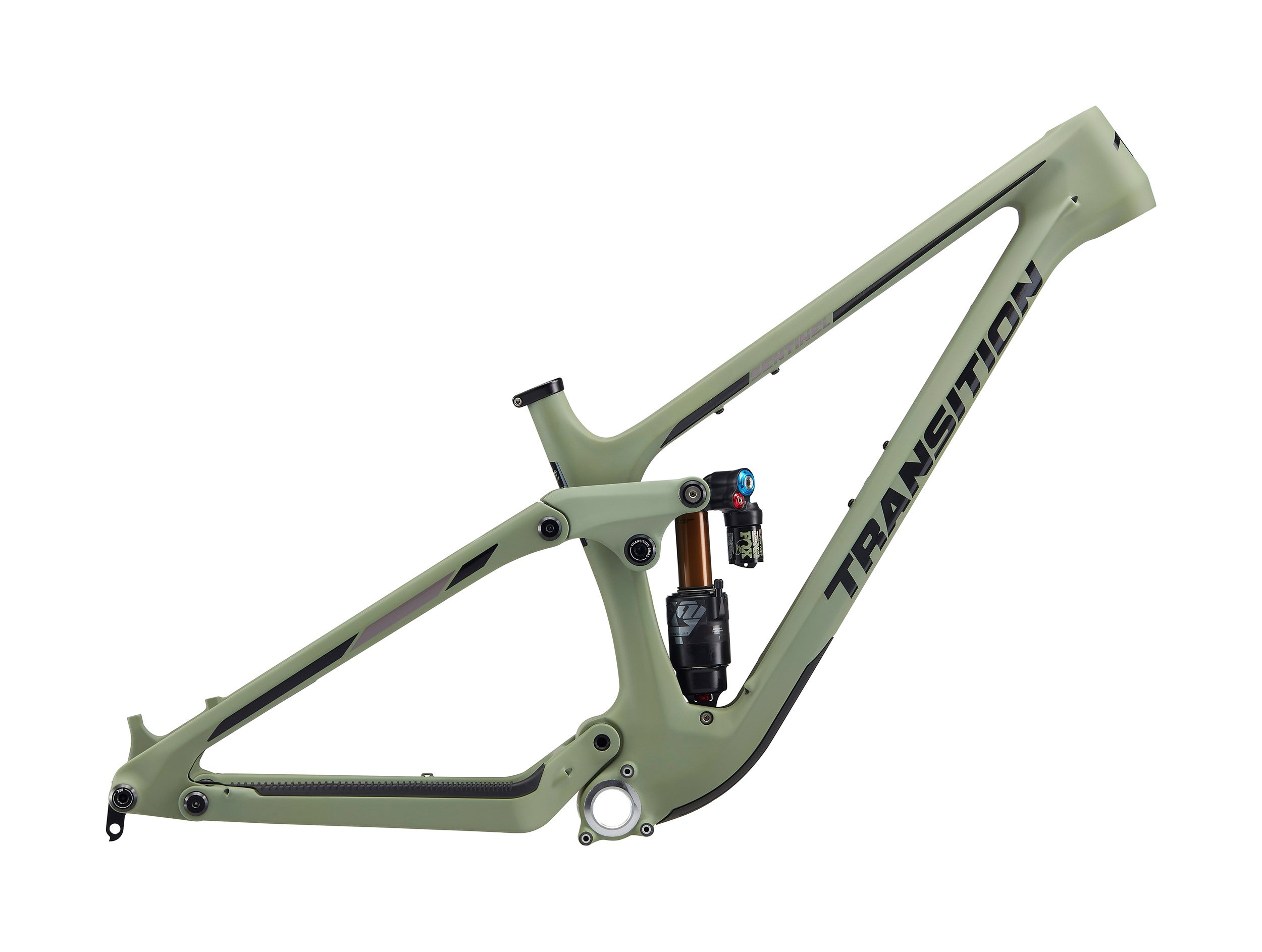 Transition sentinal frame misty green colour