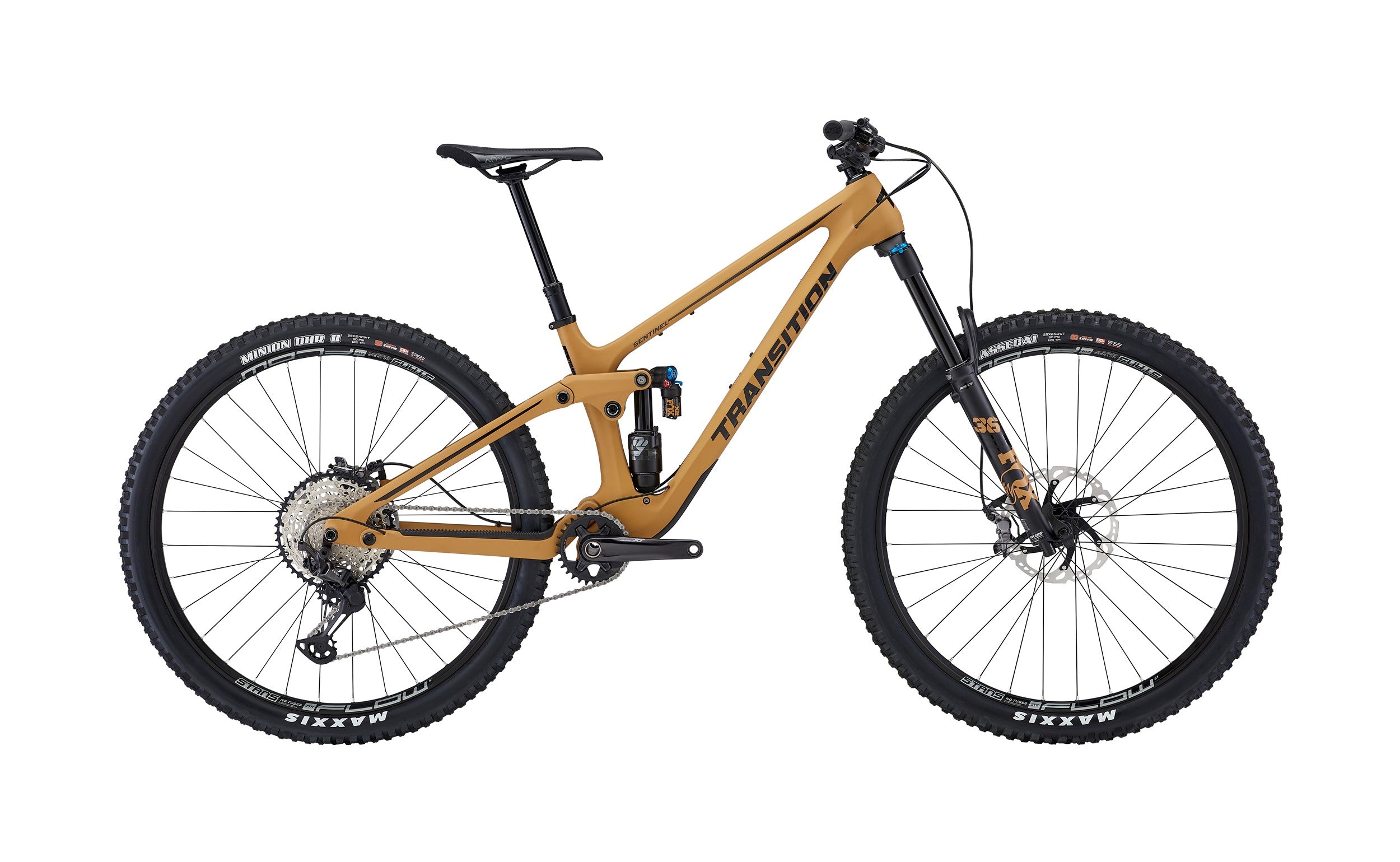 Transition sentinal shimano xt loam gold