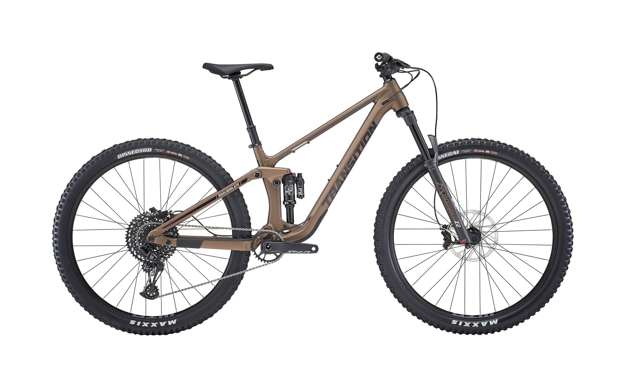 Transition smuggler alloy bike in espresso colour