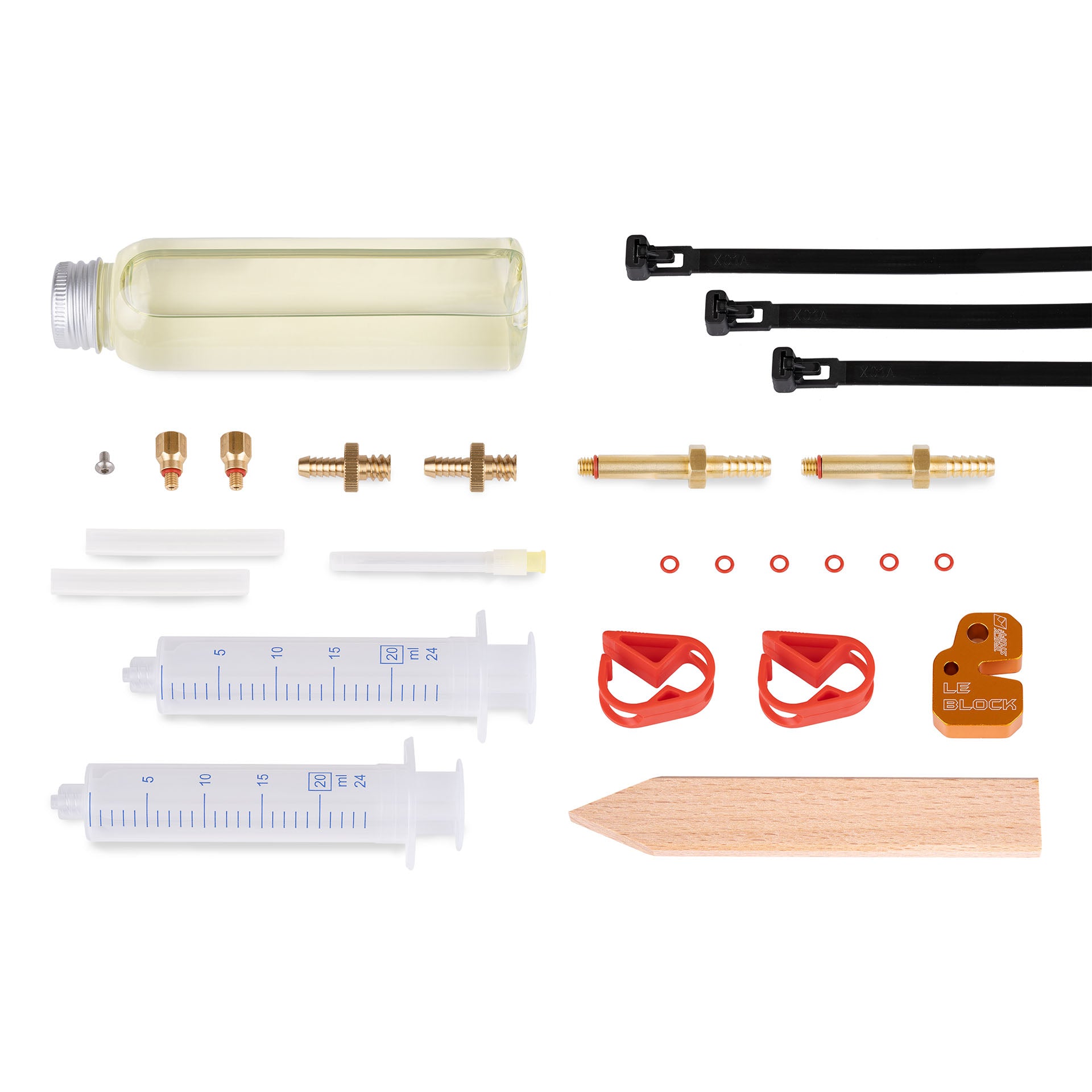 Trickstuff bleed kit contents