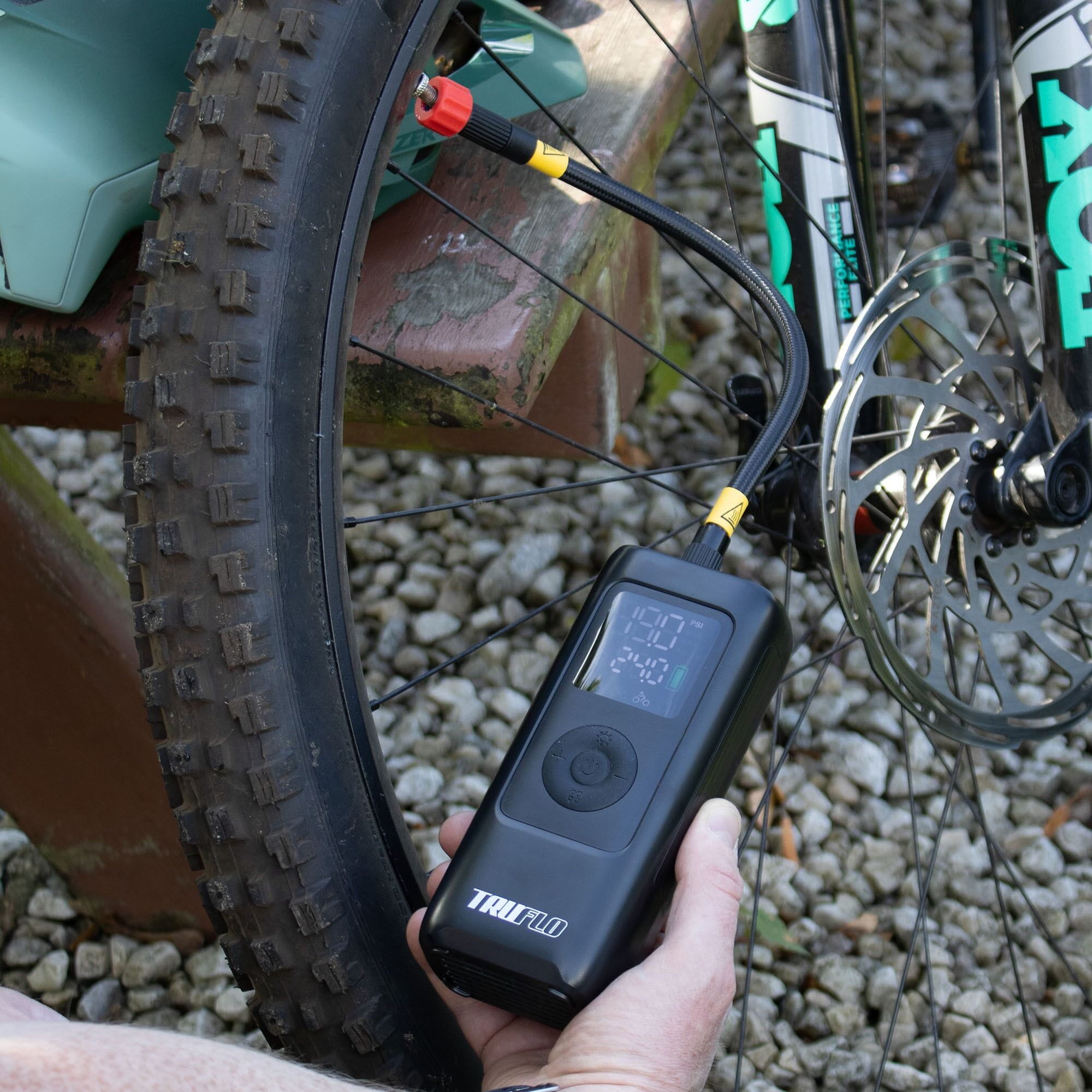Truflo Electron Max Electric Pump On Wheel