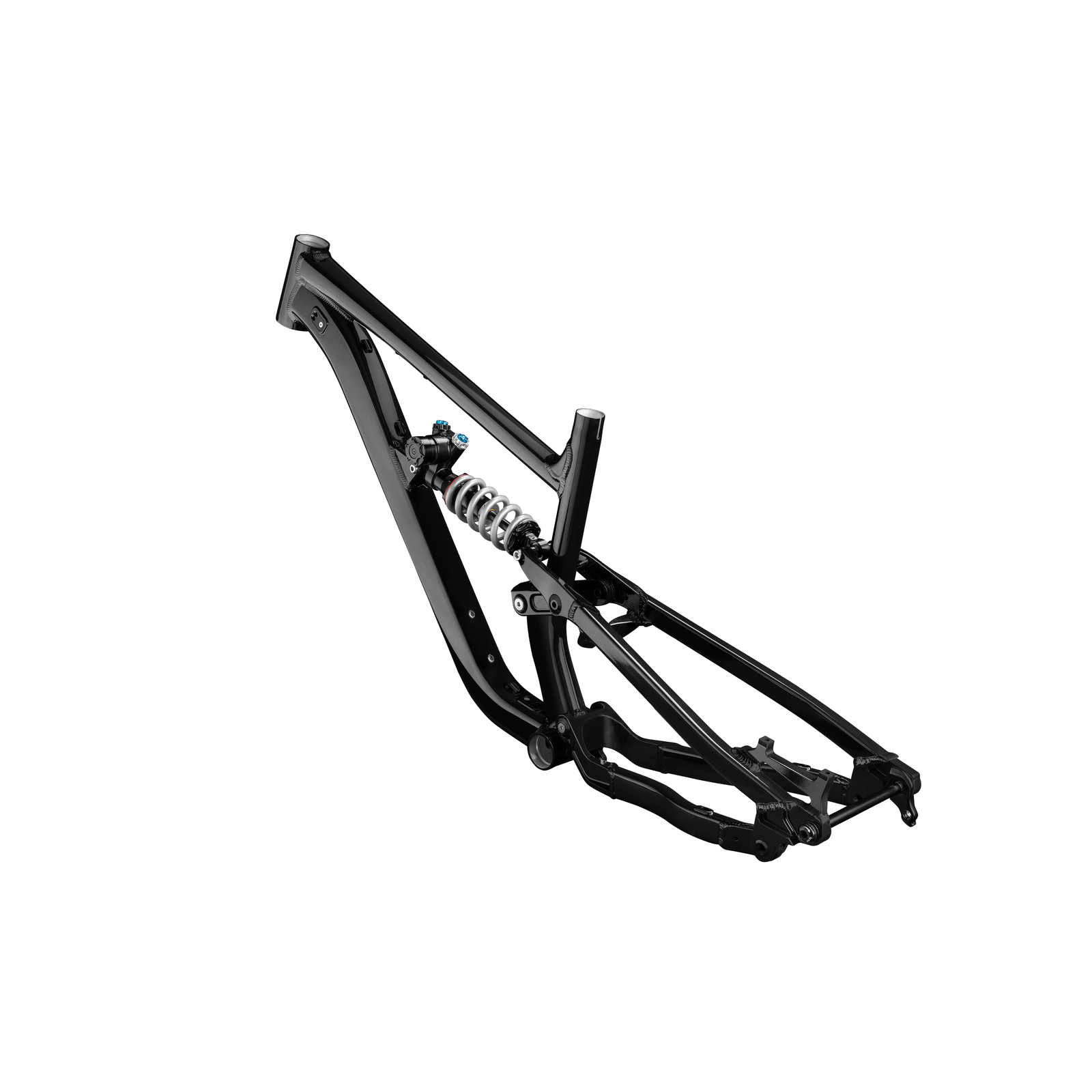 Zink Vacay MTB Frame Glossy Piano Black Rear