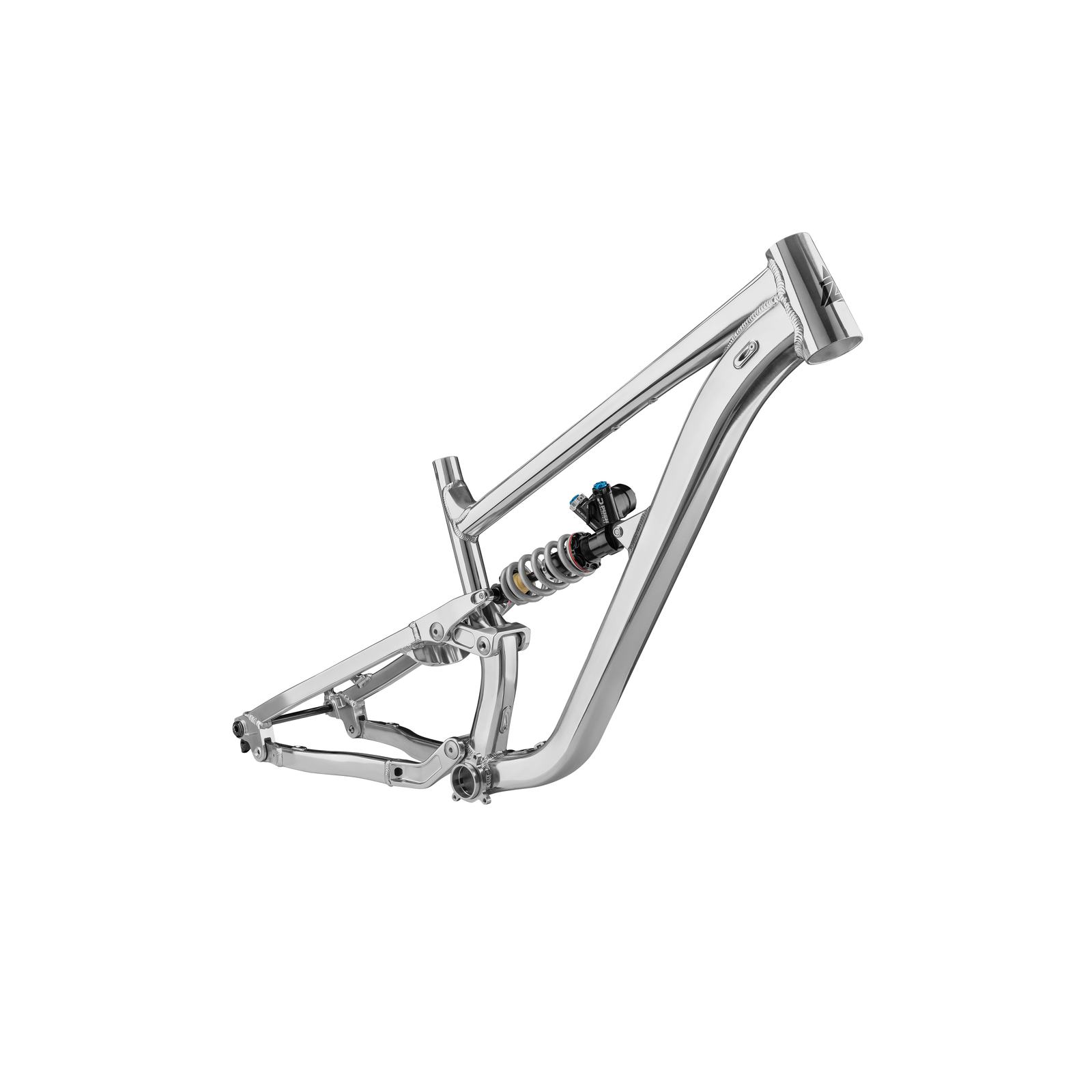 Zink Vacay MTB Frame Polished Angled