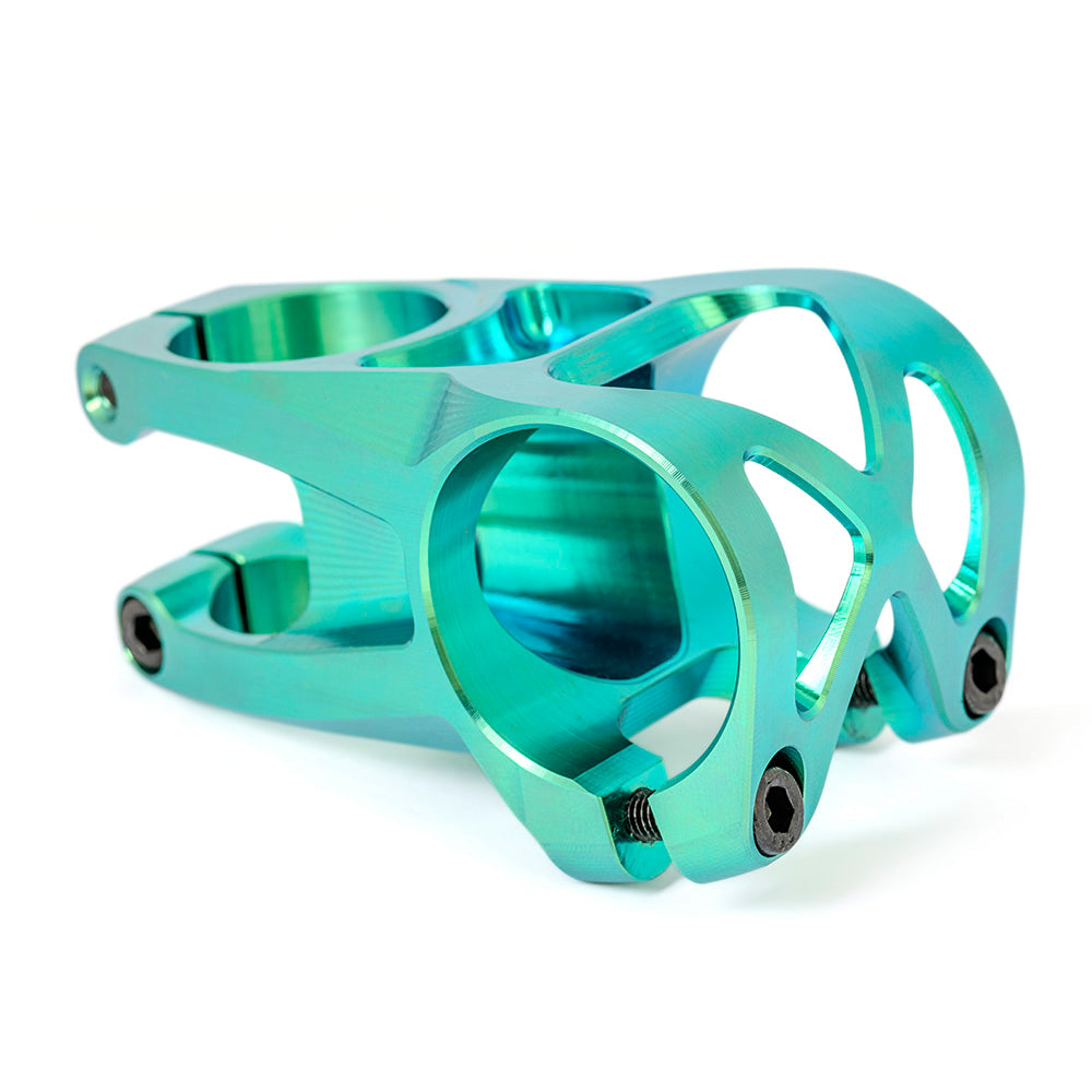 5DEV 2 Bolt Titanium Stem 31.8 teal