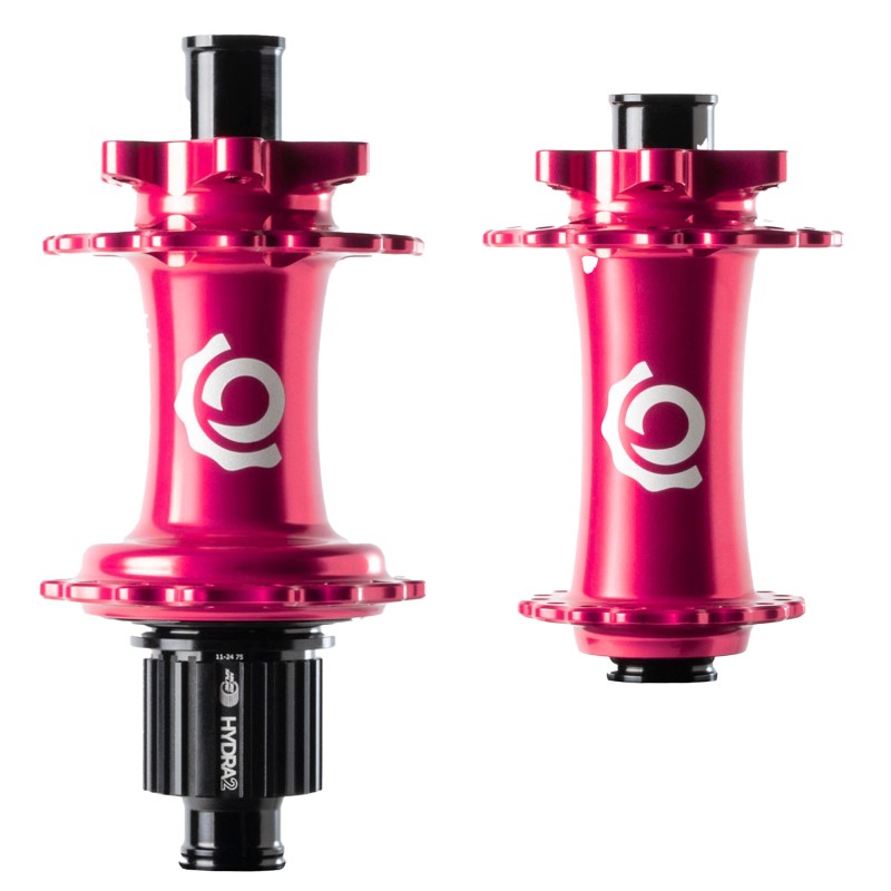 industry nine hydra 2 28h 6 bolt pink hubset
