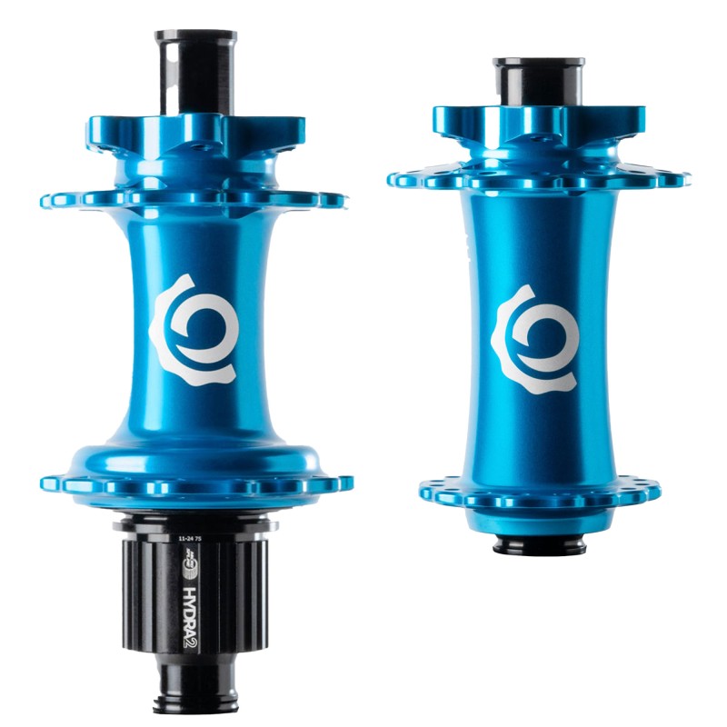 industry nine hydra 2 28h 6 bolt turquoise hubset