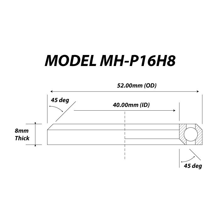 P16H8 Headset Bearing