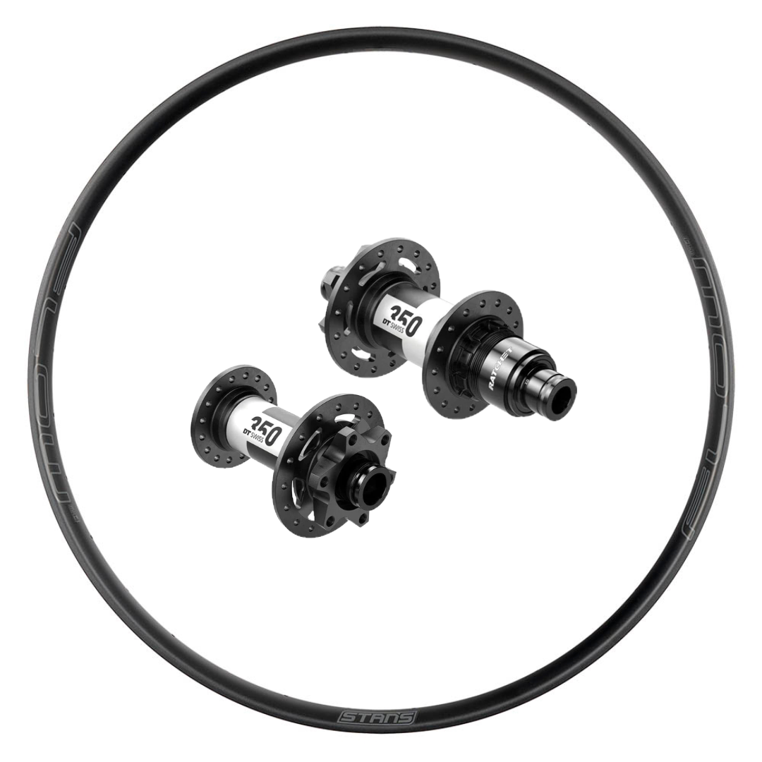 stans flow rim dt swiss 350 wheelset