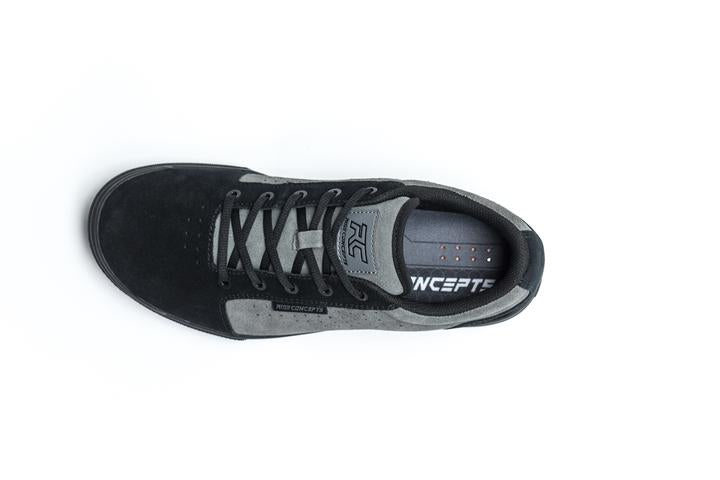 Ride concept vice riding shoe black and charcoal