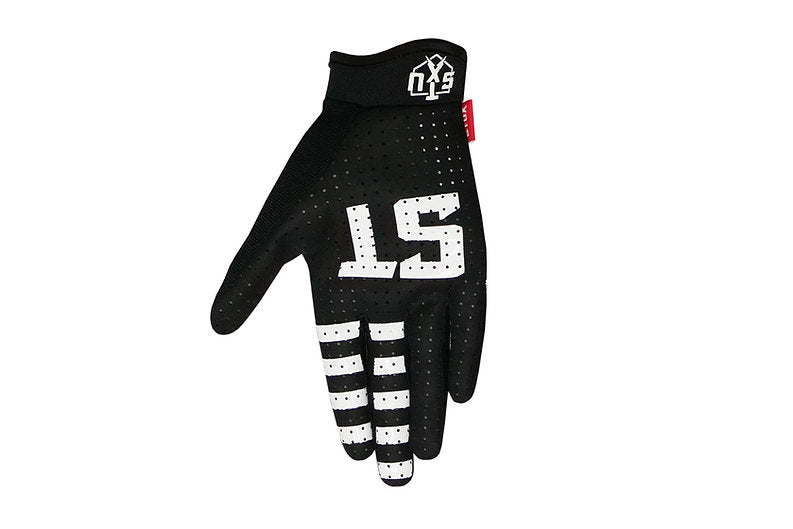 STUX 'FAZE' MARBLE BLACK Gloves