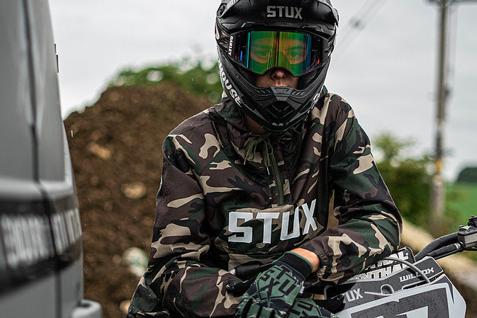 Stux Camo windbreaker