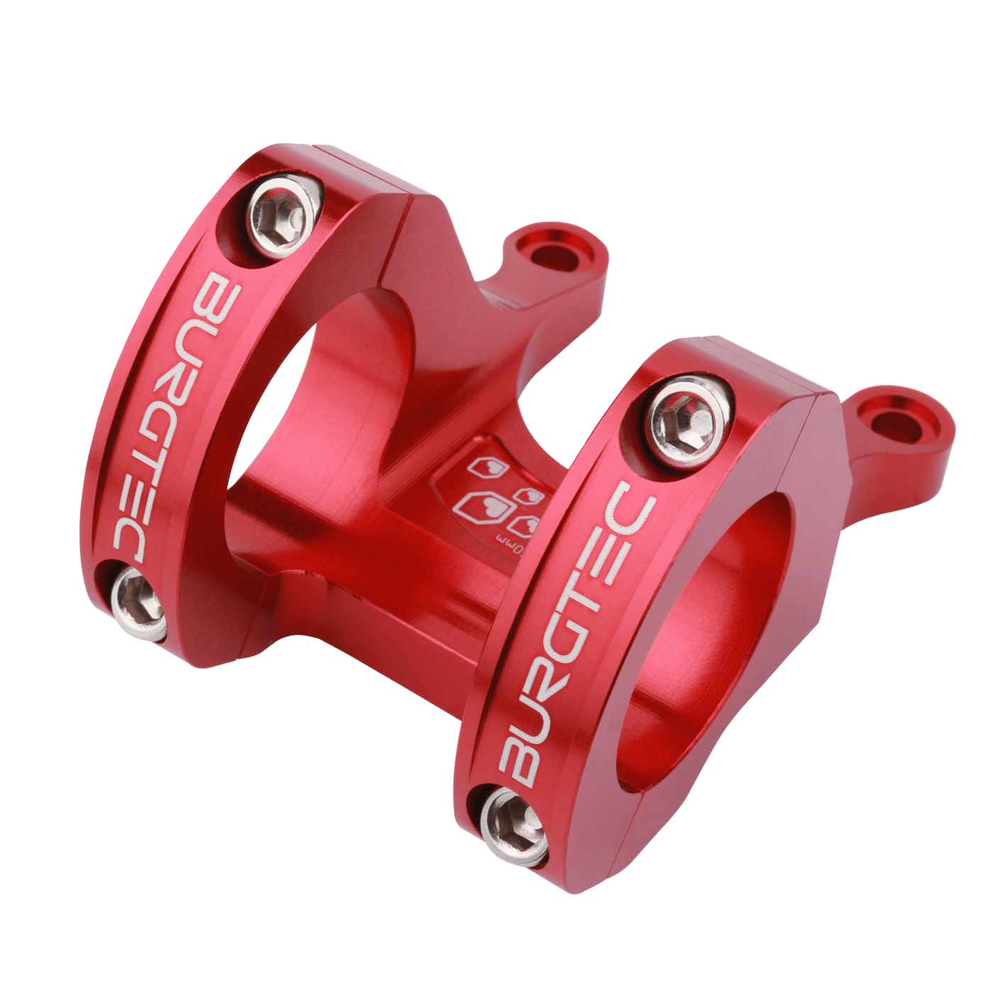 burgtec dm mk3 stem 35mm clamp race red