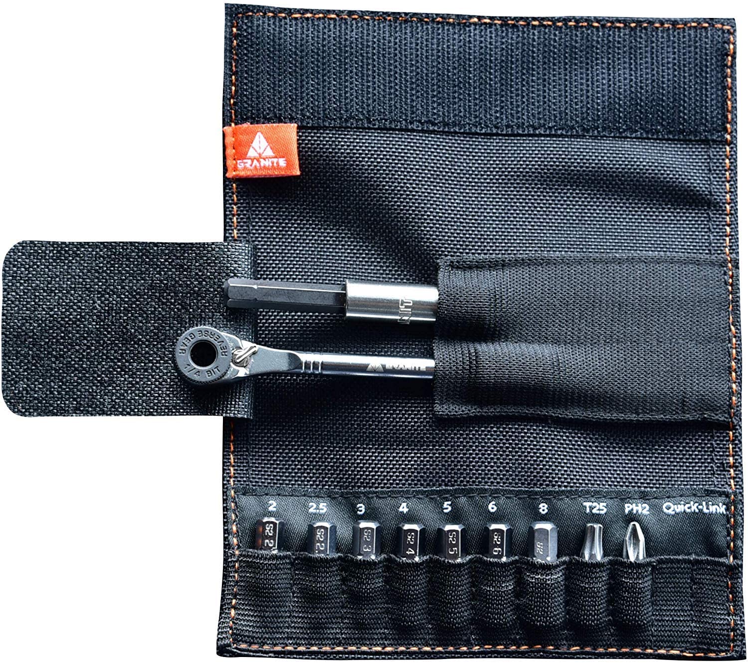 Granite Rock 'n Roll Bicycle Repair Tool Set