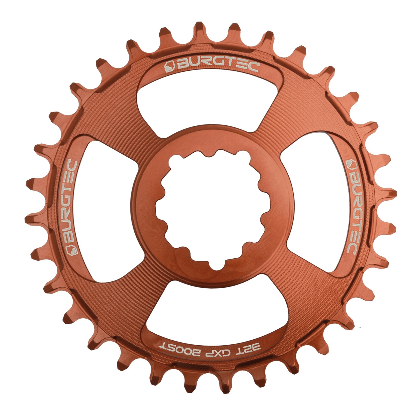 Burgtec GXP Boost 3mm Offset Thick Thin Chainring kash bronze