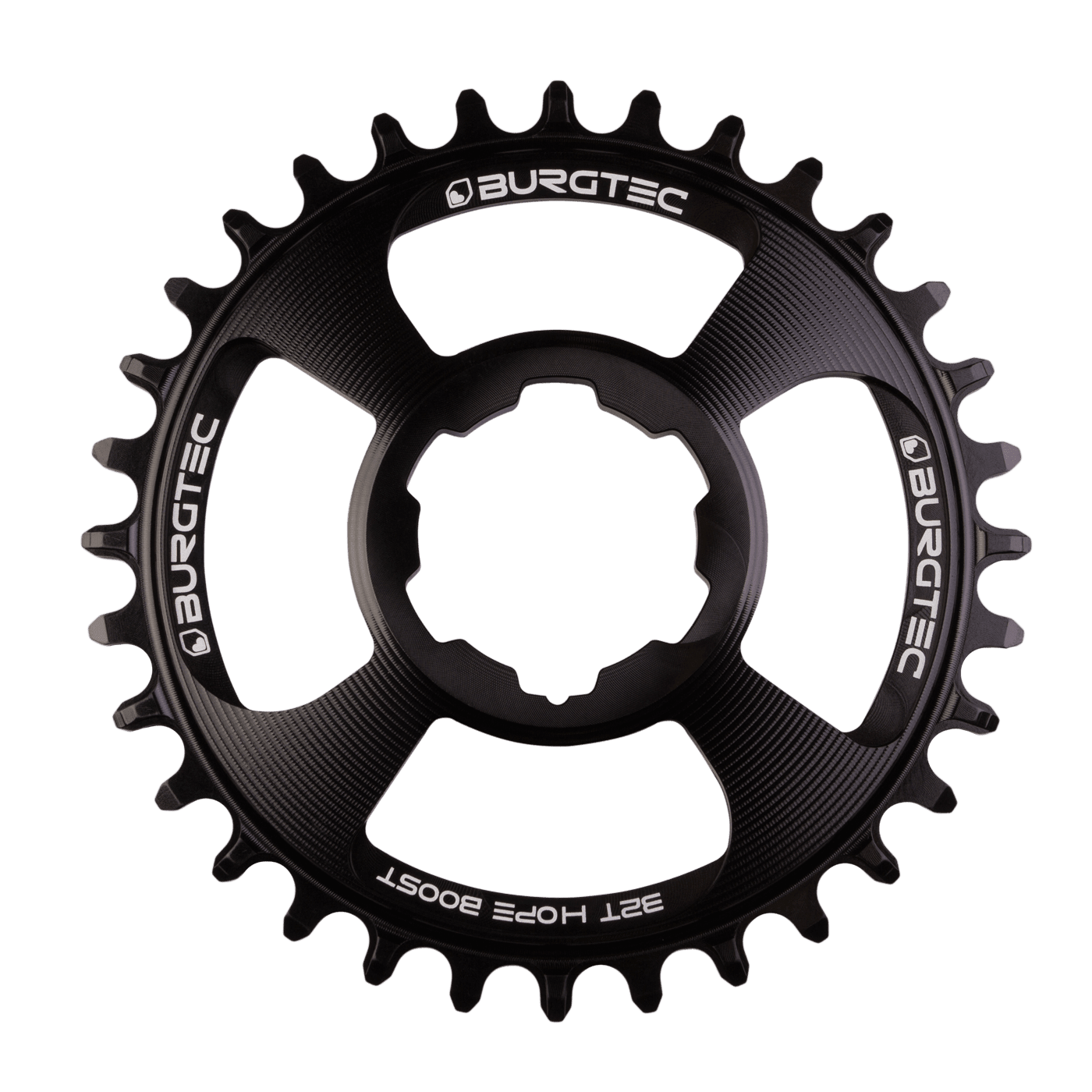 Burgtec Hope Boost Direct Mount Thick Thin Chainring black