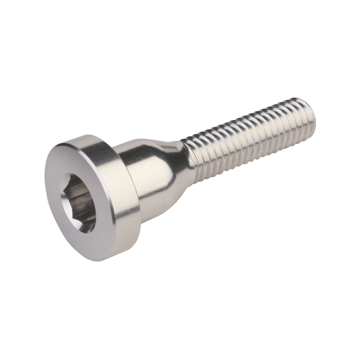 Rhodium Silver Burgtec top cap Bolt