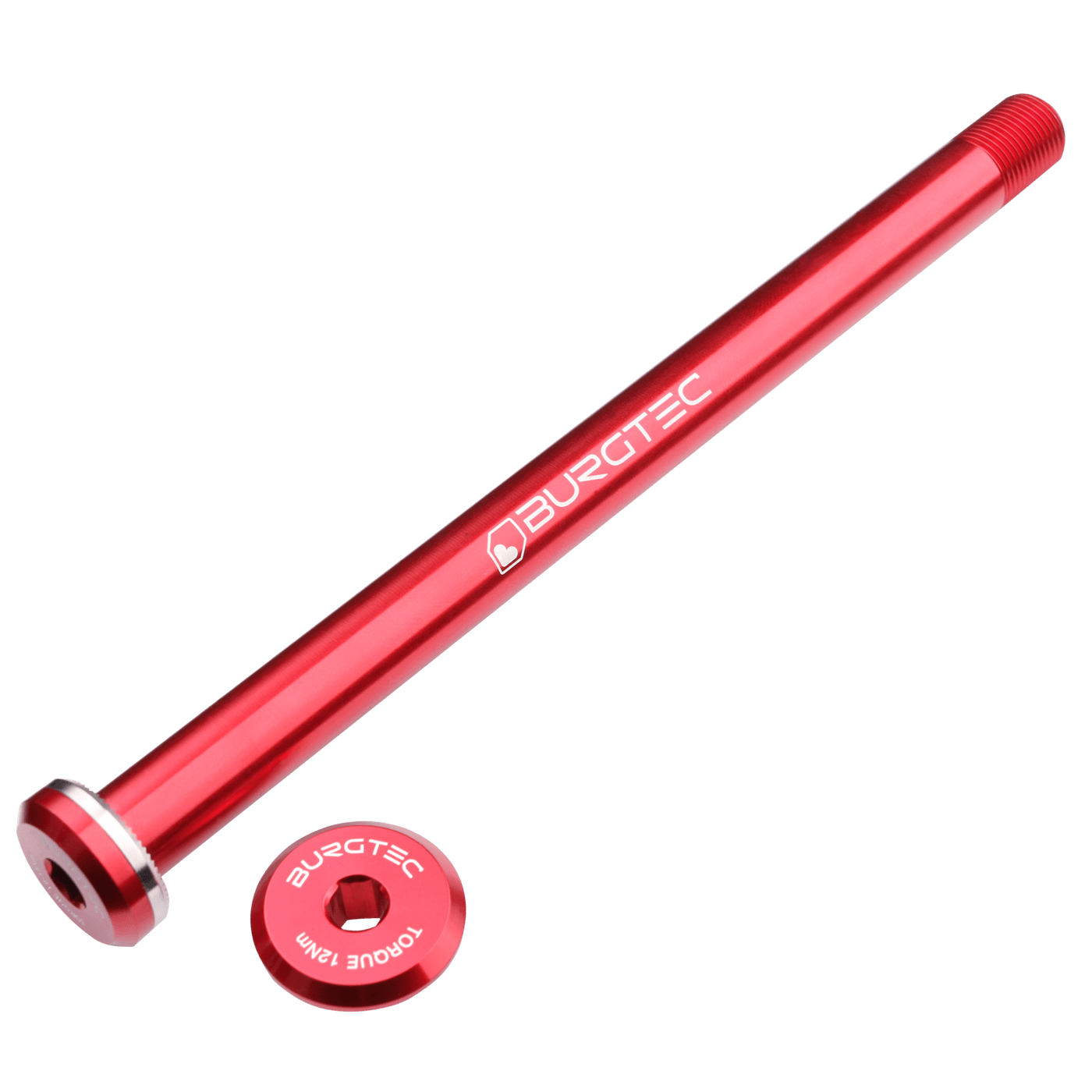 Red Santa Cruz Axle 