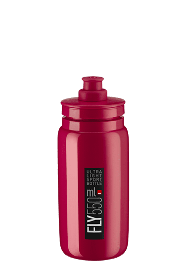 Fly elite 550ml water bottle in red