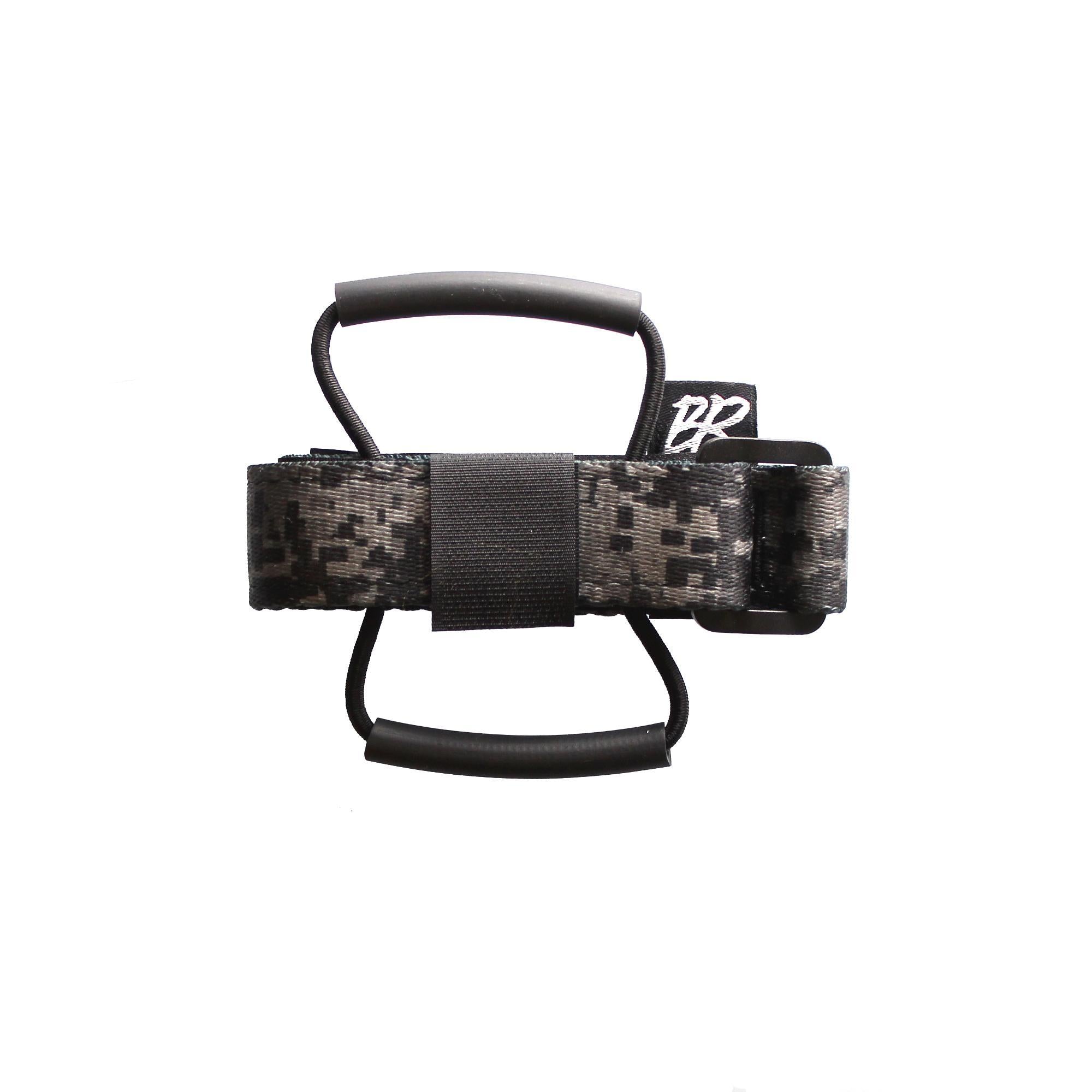 Back country research race strap digital camo black in colour