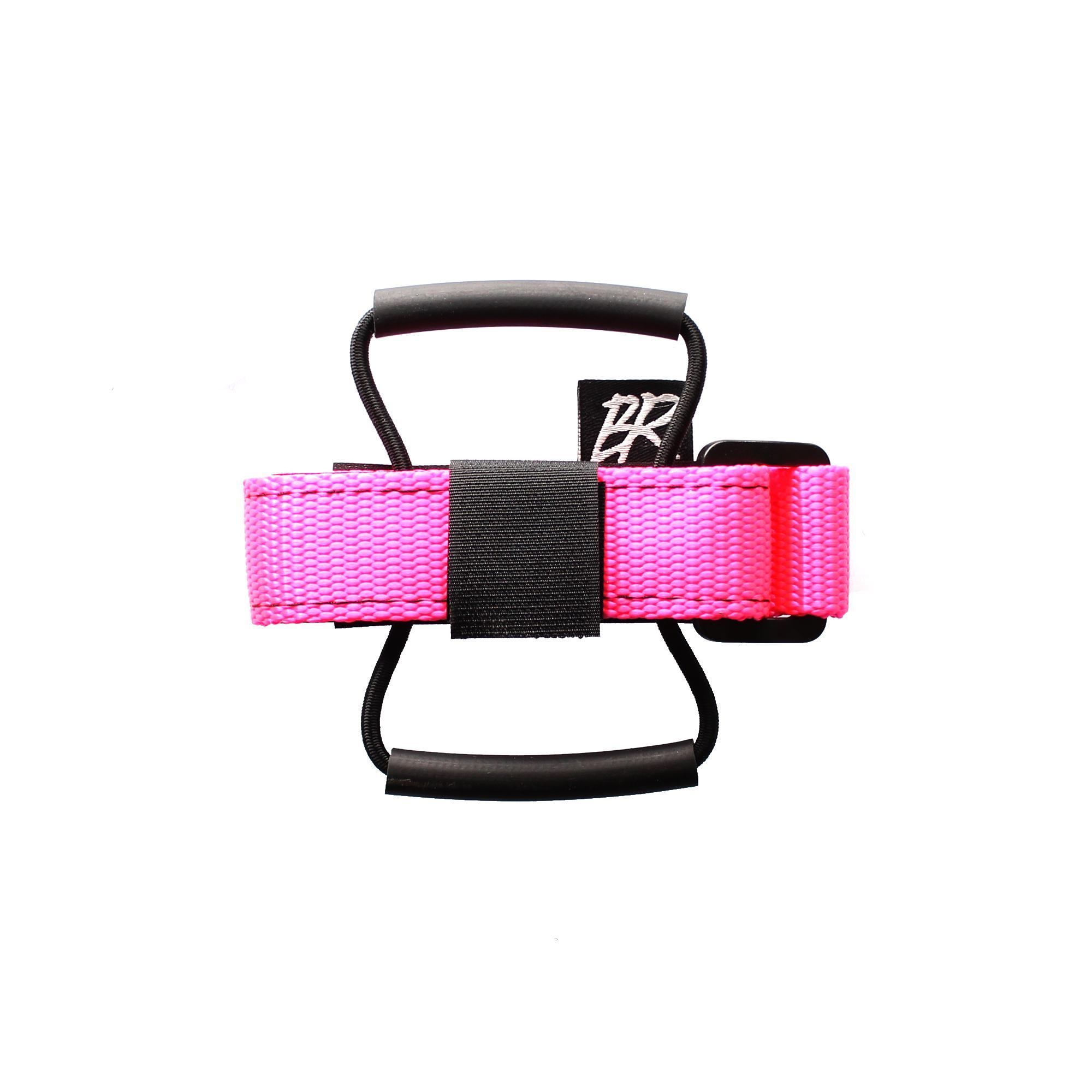 back country research race strap for mtb frames hot pink in colour