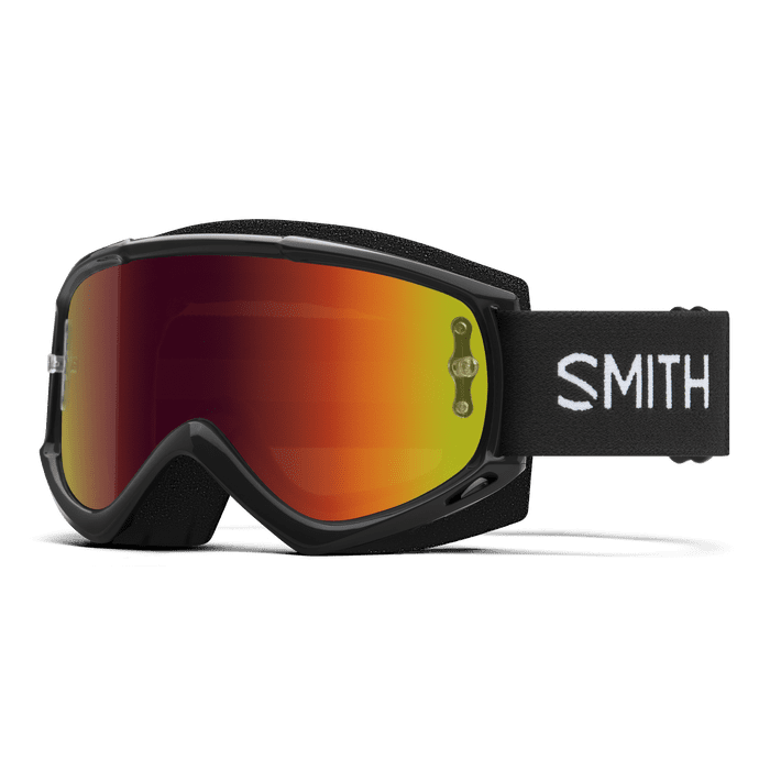 SMITH fuel mountain bike goggles red mirror lens