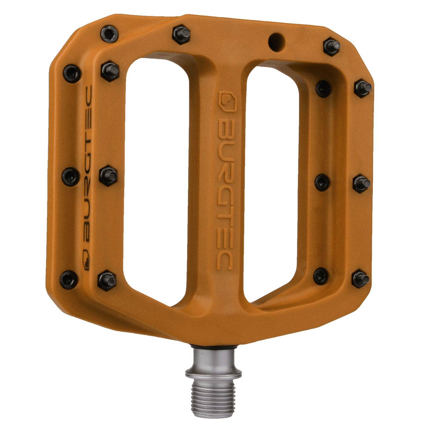 Burgtec composite pedals in Kash Bronze