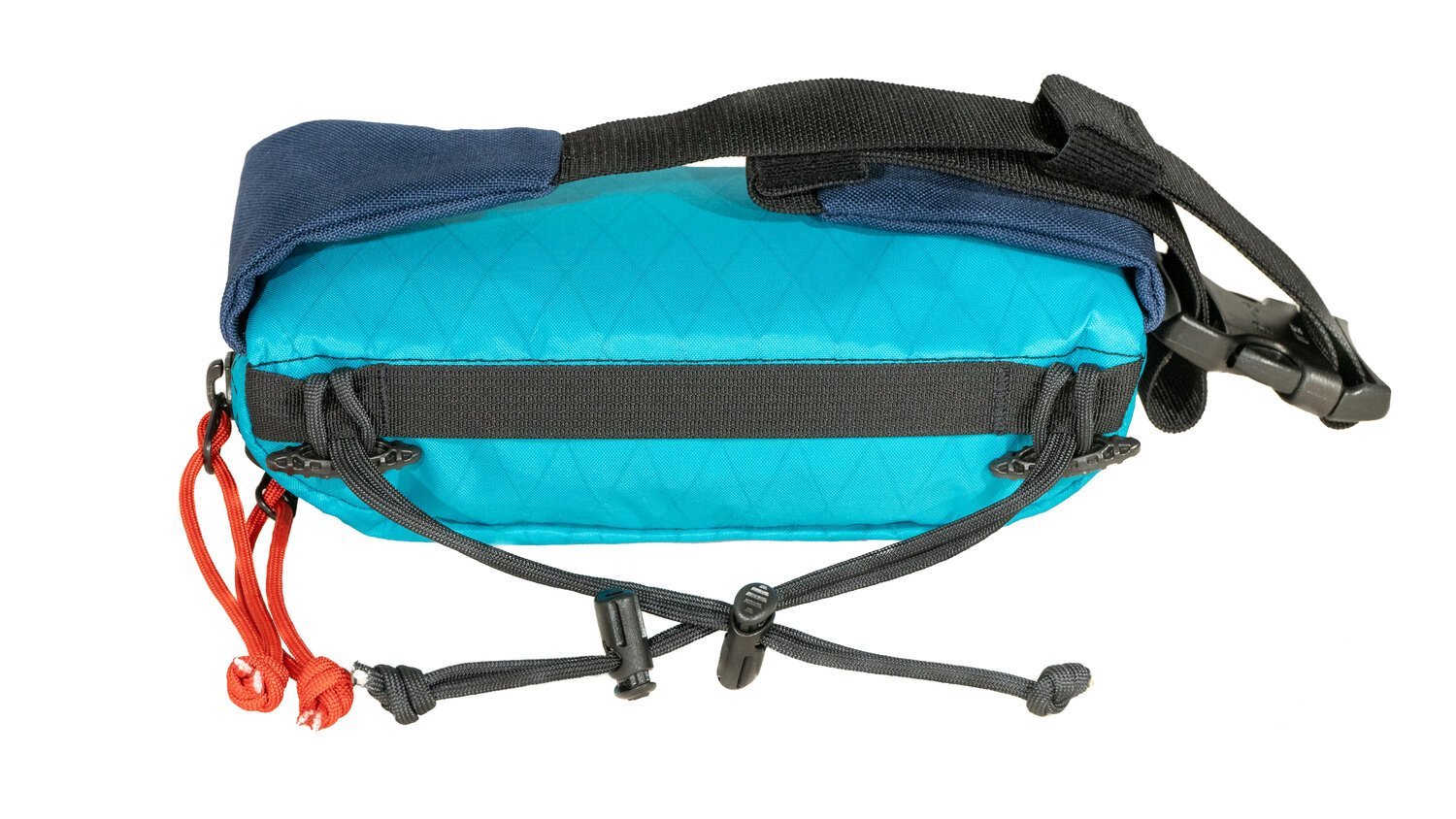 Top view of high above radpack in teal