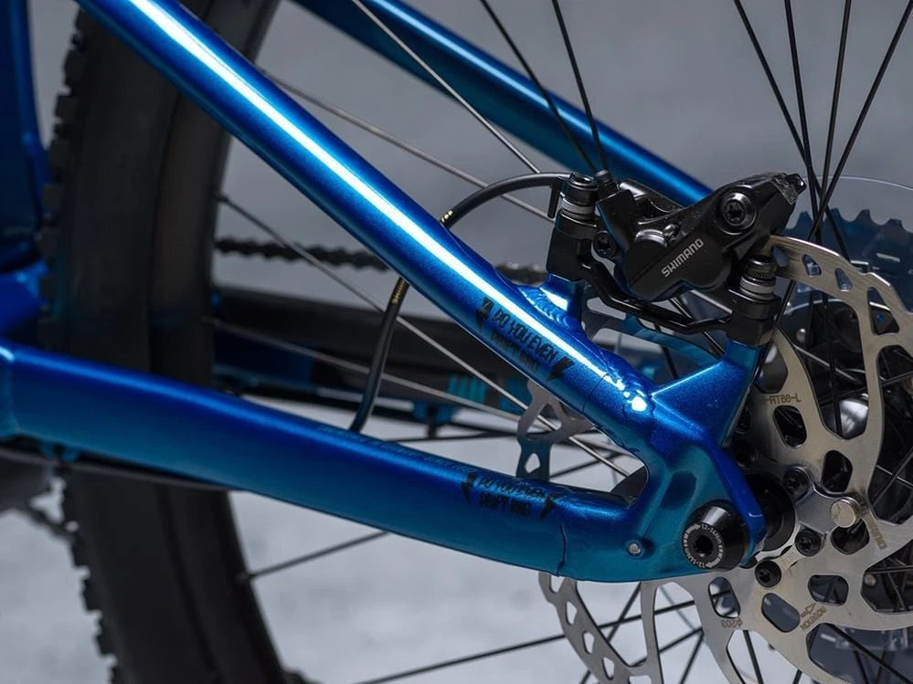 Dyedbro clear frame protection rear triangle