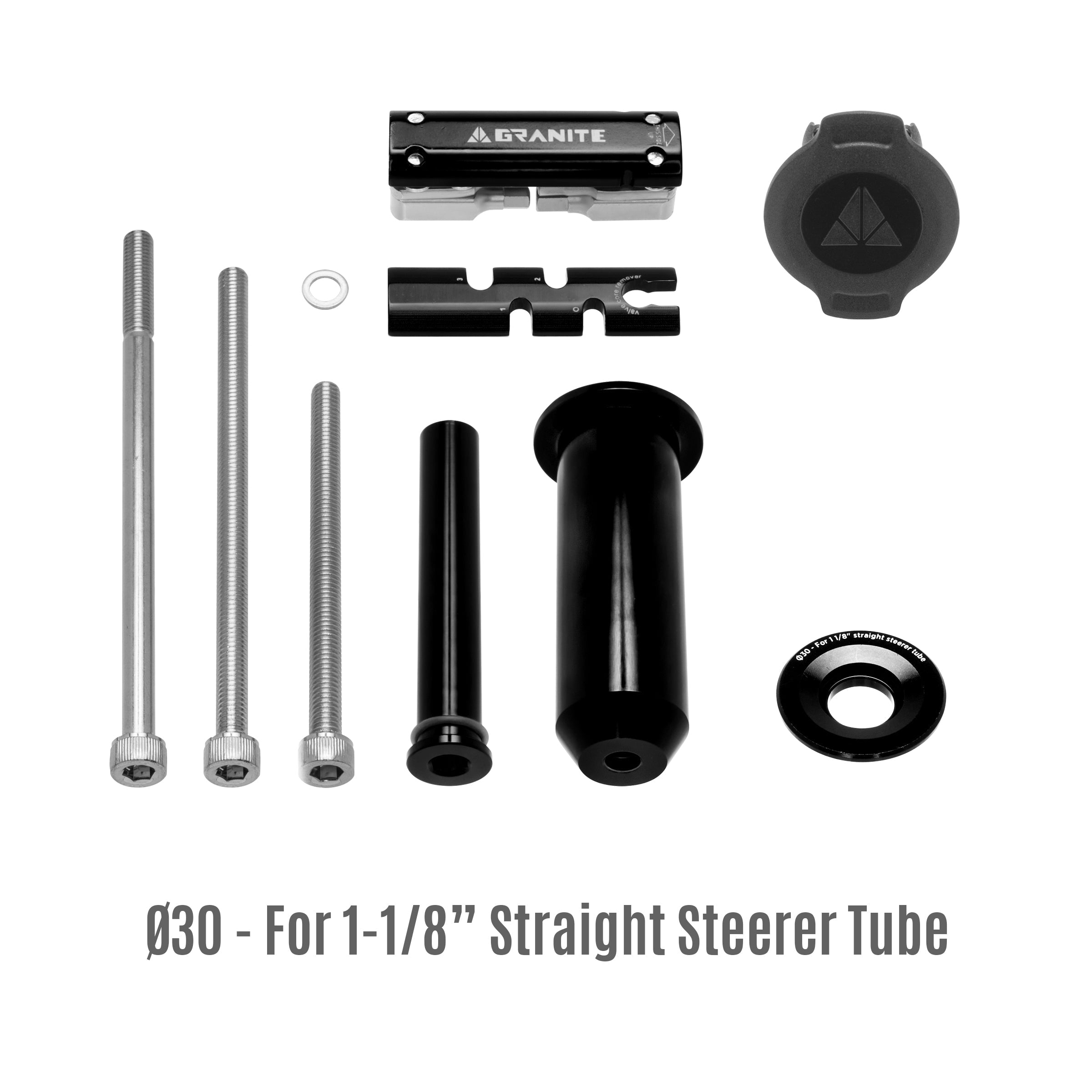 Granite Stash Multi-Tool Black (42mm Bottom Cap)