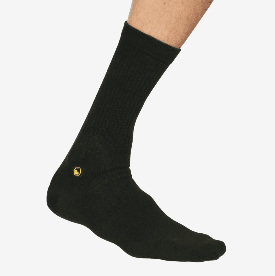 burgtec everyday crew socks black