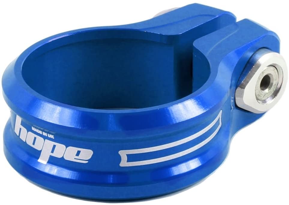 Hope seat clamp blue