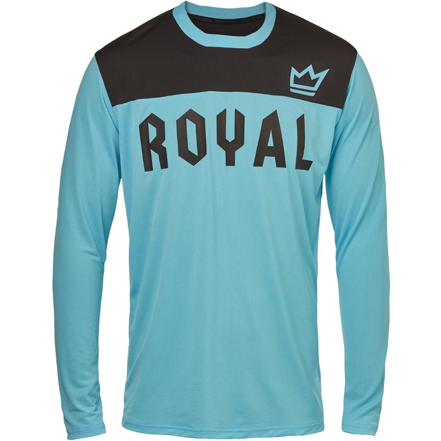 Blue / Black apex Royal Racing Apex Jersey Long Sleeve