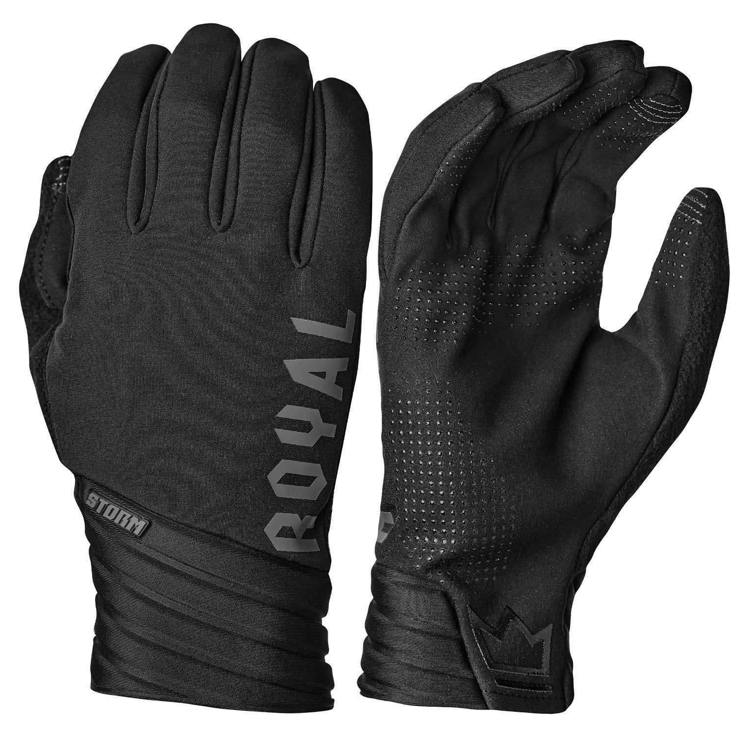 Royal Racing Storm Gloves Black Pair