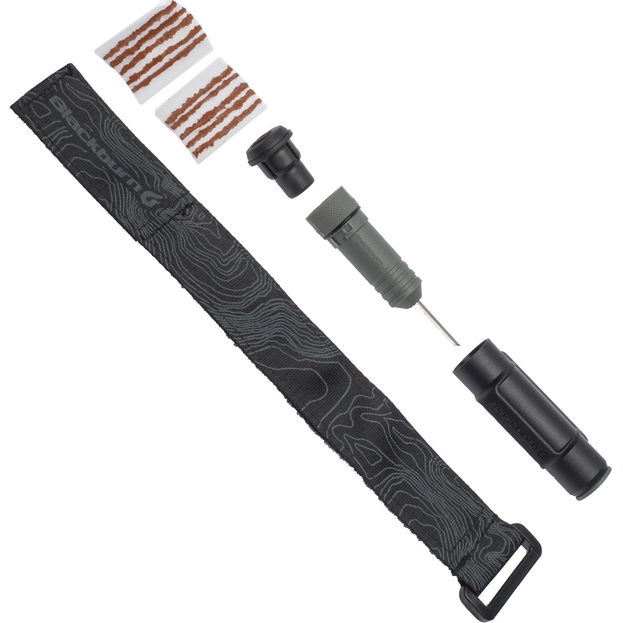 Blackburn tubeless tyre plug kit contents