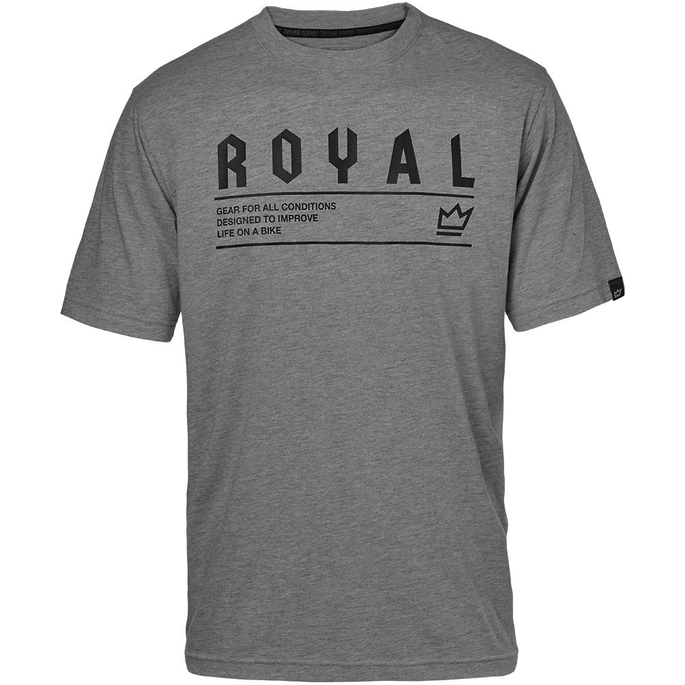 Grey Royal Racing Core Short Sleeve Jersey